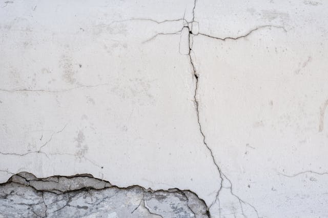 cracked wall